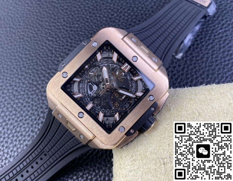 BB Factory Hublot SQUARE BANG UNICO 821.OX.0180.RX 1:1 Best Edition Replica Watch